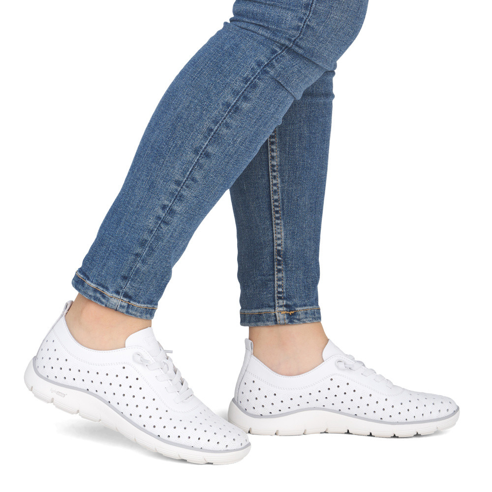 detail Dámské polobotky REMONTE D3G03-80 bílá S6