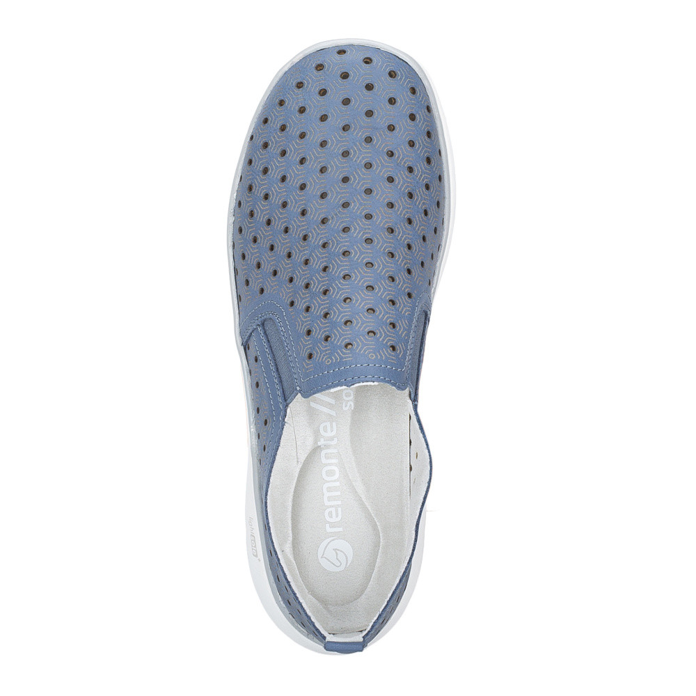 detail Dámské mokasíny REMONTE D3G04-14 modrá S6