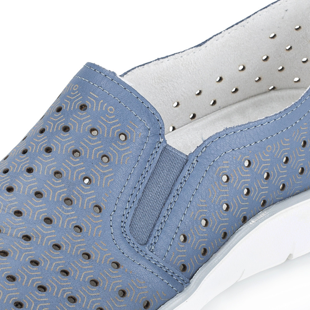 detail Dámské mokasíny REMONTE D3G04-14 modrá S6