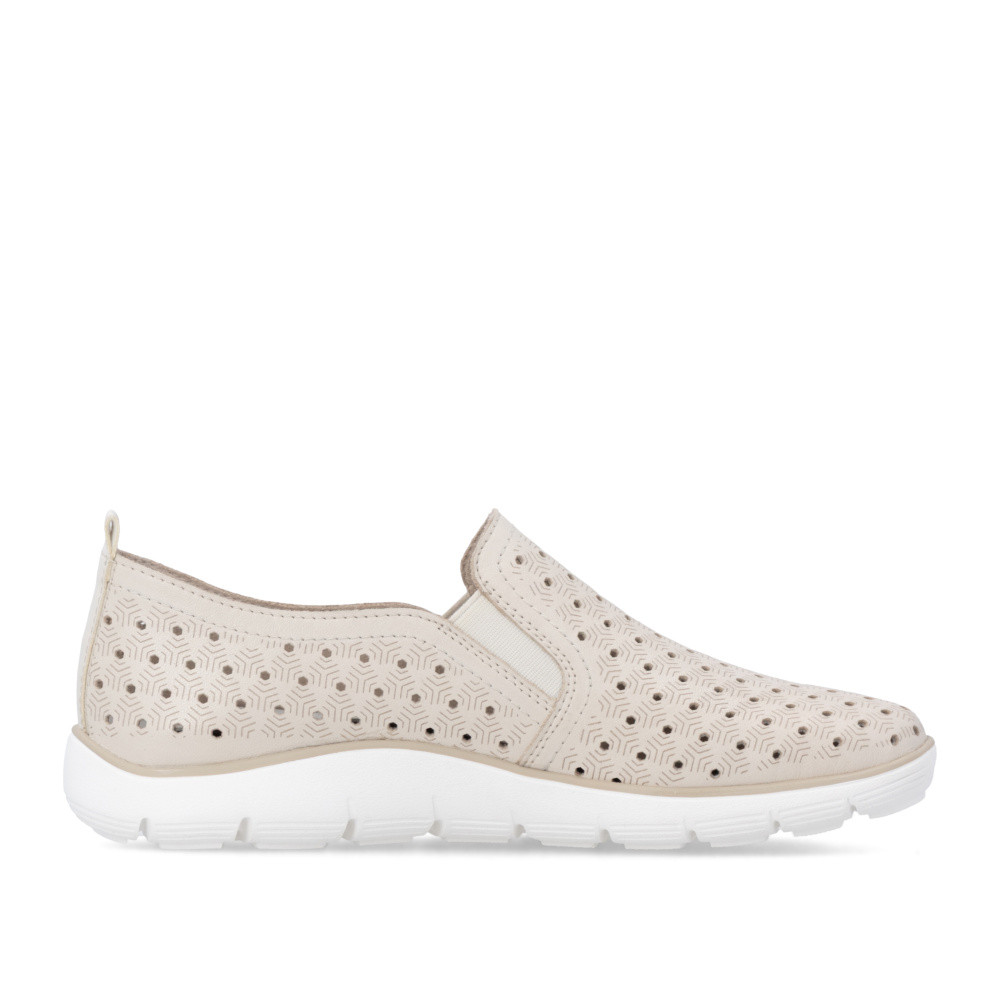 detail Dámské mokasíny REMONTE D3G04-60 béžová S6