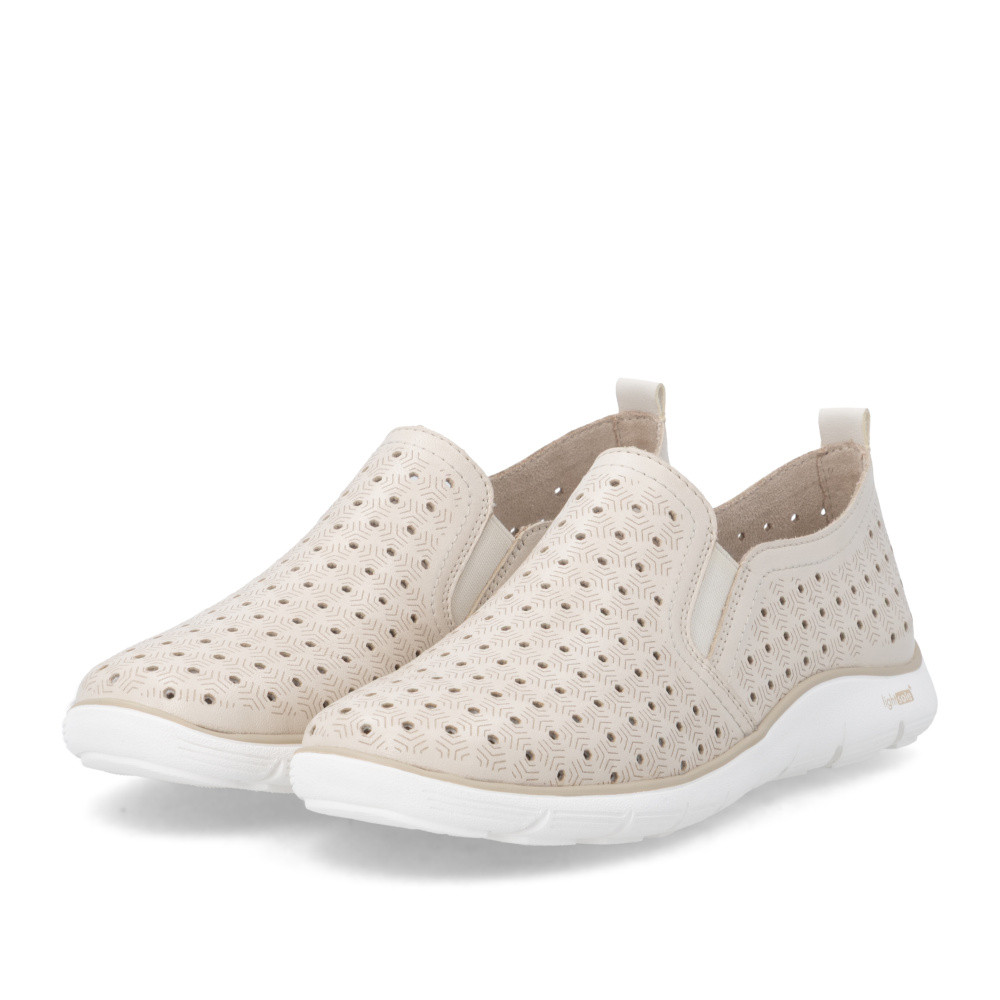 detail Dámské mokasíny REMONTE D3G04-60 béžová S6