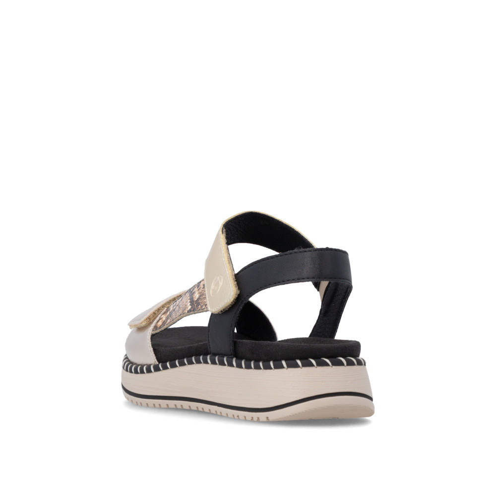 detail Dámské sandály REMONTE D3J50-90 zlatá S6