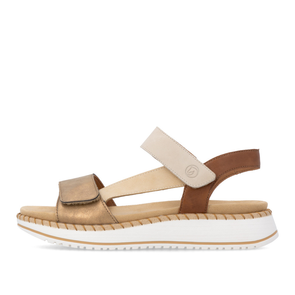 detail Dámské sandály REMONTE D3J50-92 béžová S6