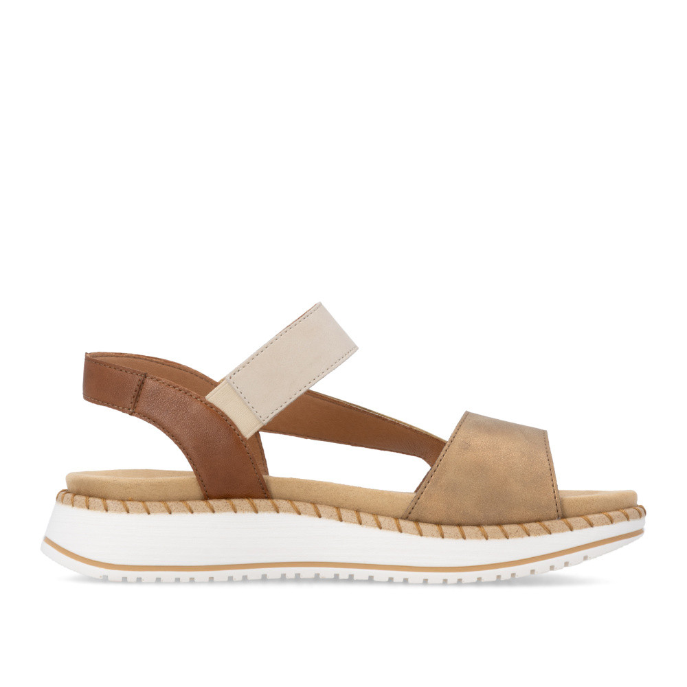 detail Dámské sandály REMONTE D3J50-92 béžová S6