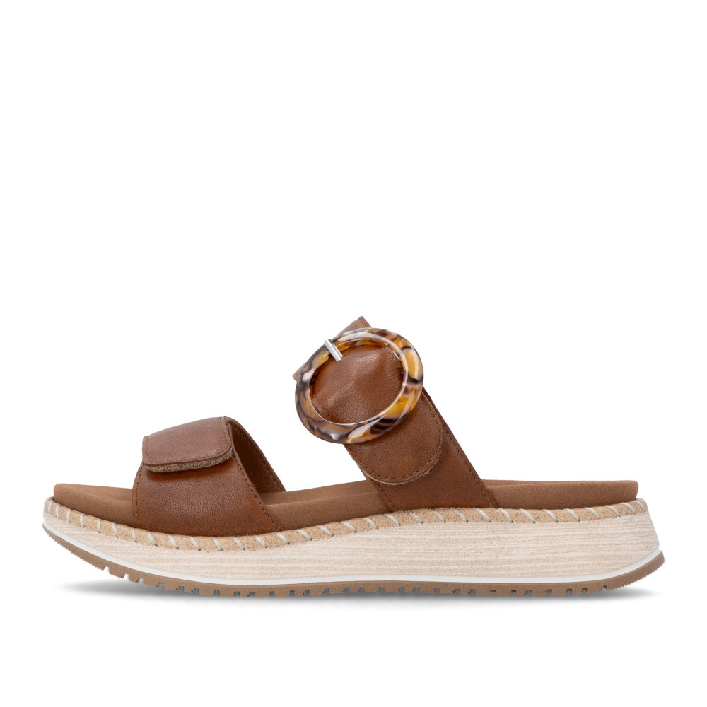 detail Dámské nazouváky REMONTE D3J51-24 hnědá S6