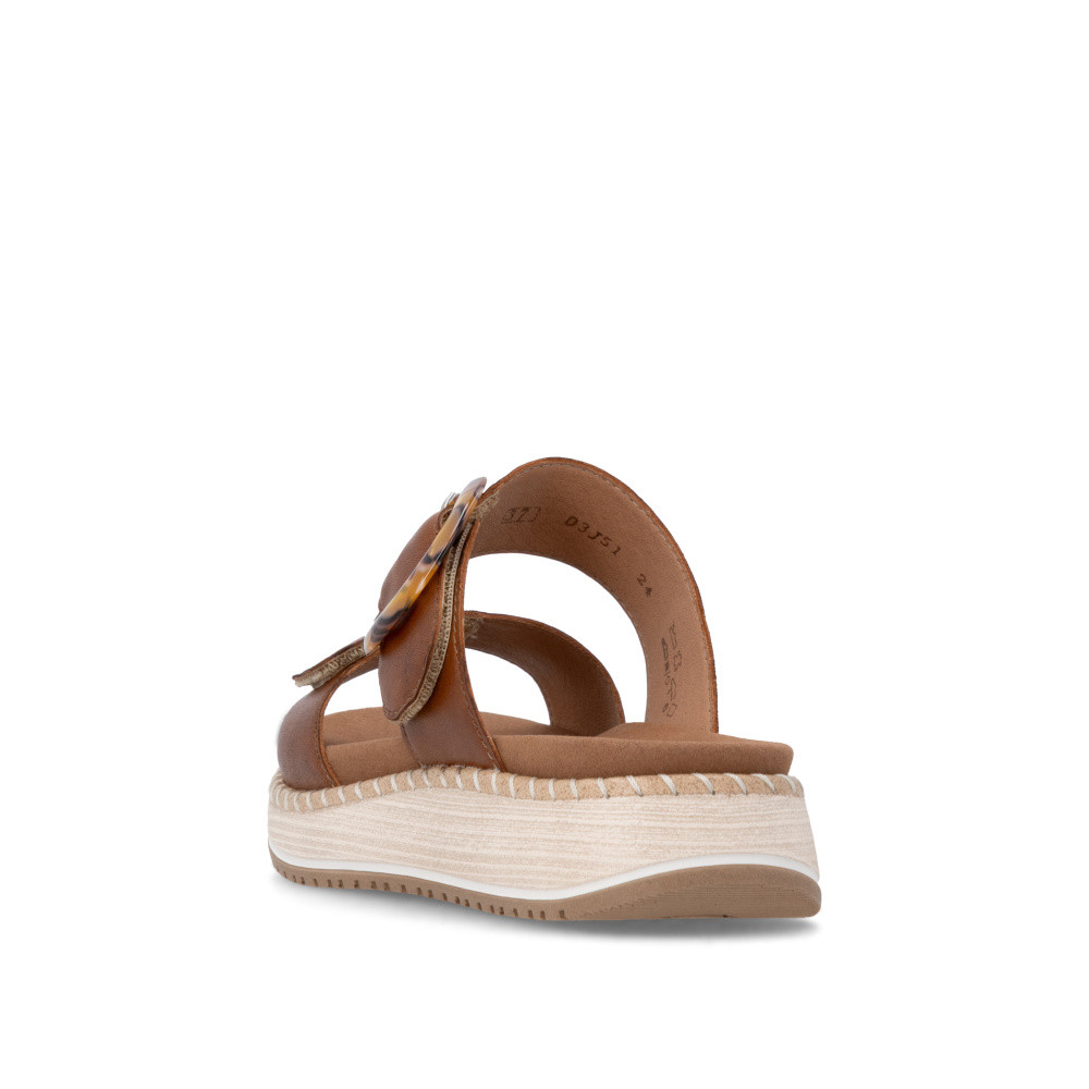 detail Dámské nazouváky REMONTE D3J51-24 hnědá S6