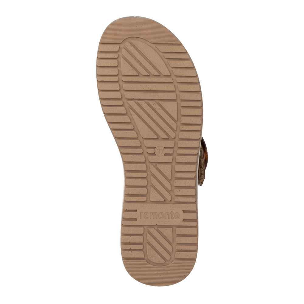 detail Dámské nazouváky REMONTE D3J51-24 hnědá S6