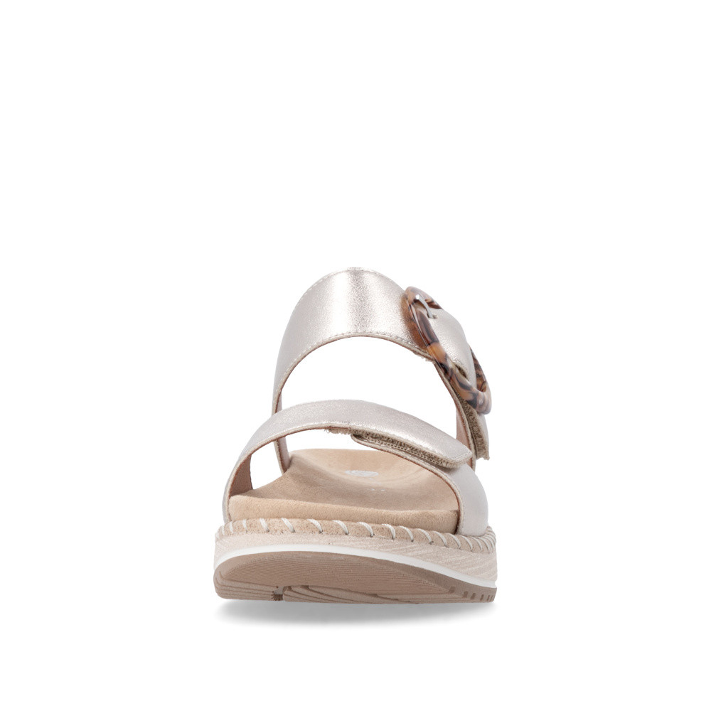 detail Dámské nazouváky REMONTE D3J51-90 zlatá S6