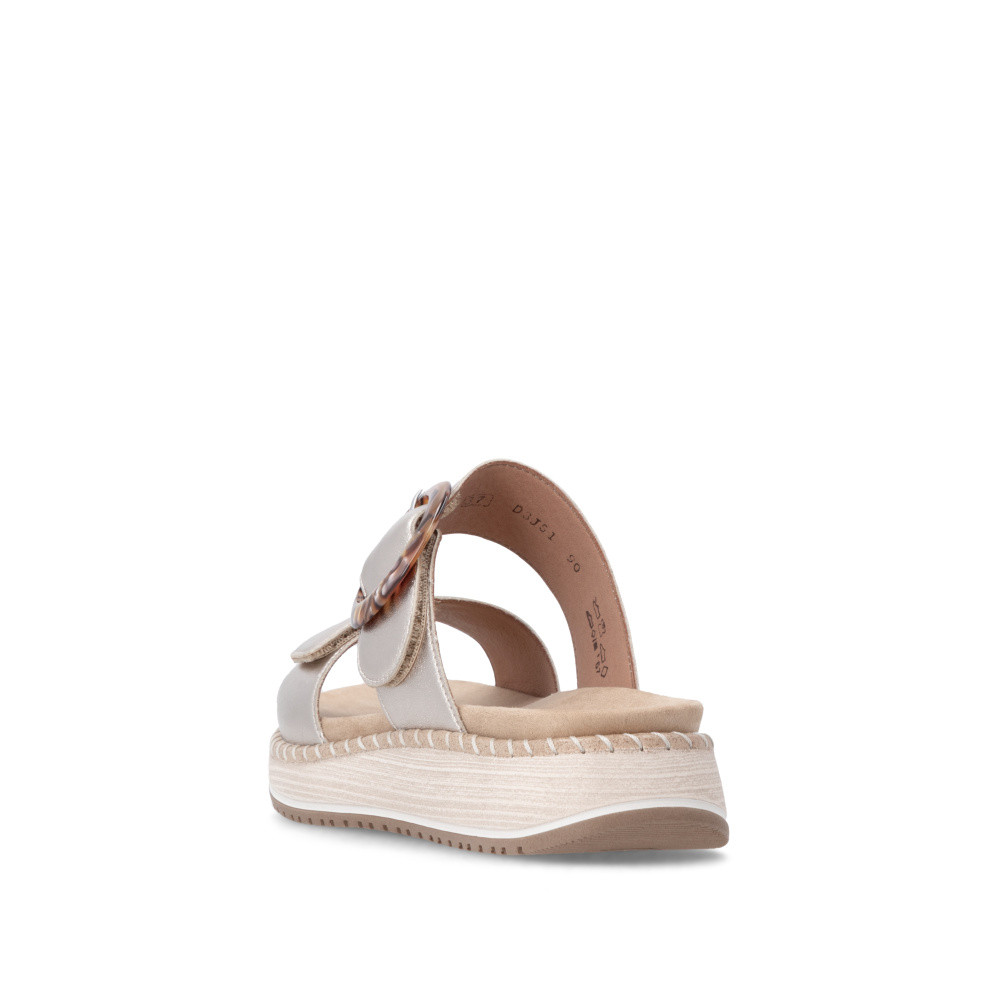 detail Dámské nazouváky REMONTE D3J51-90 zlatá S6