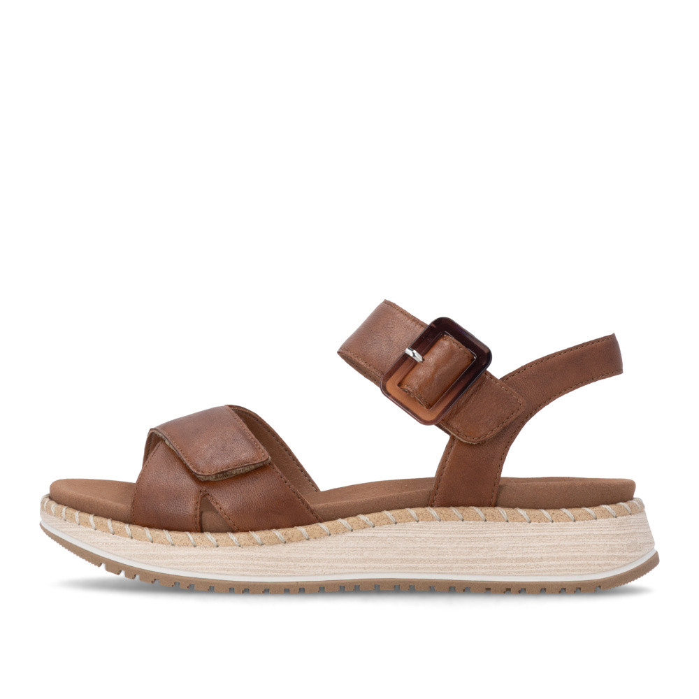 detail Dámské sandály REMONTE D3J52-24   BROWN   F/S6