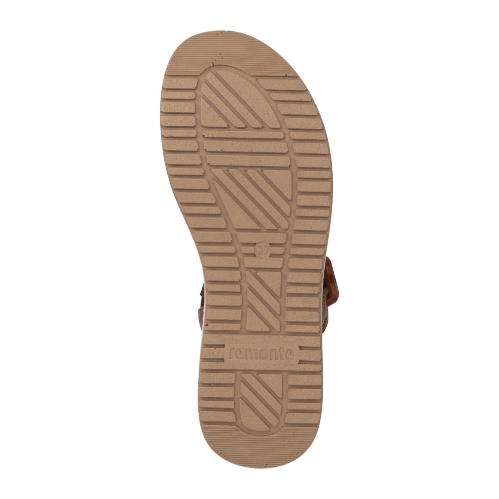 detail Dámské sandály REMONTE D3J52-24   BROWN   F/S6