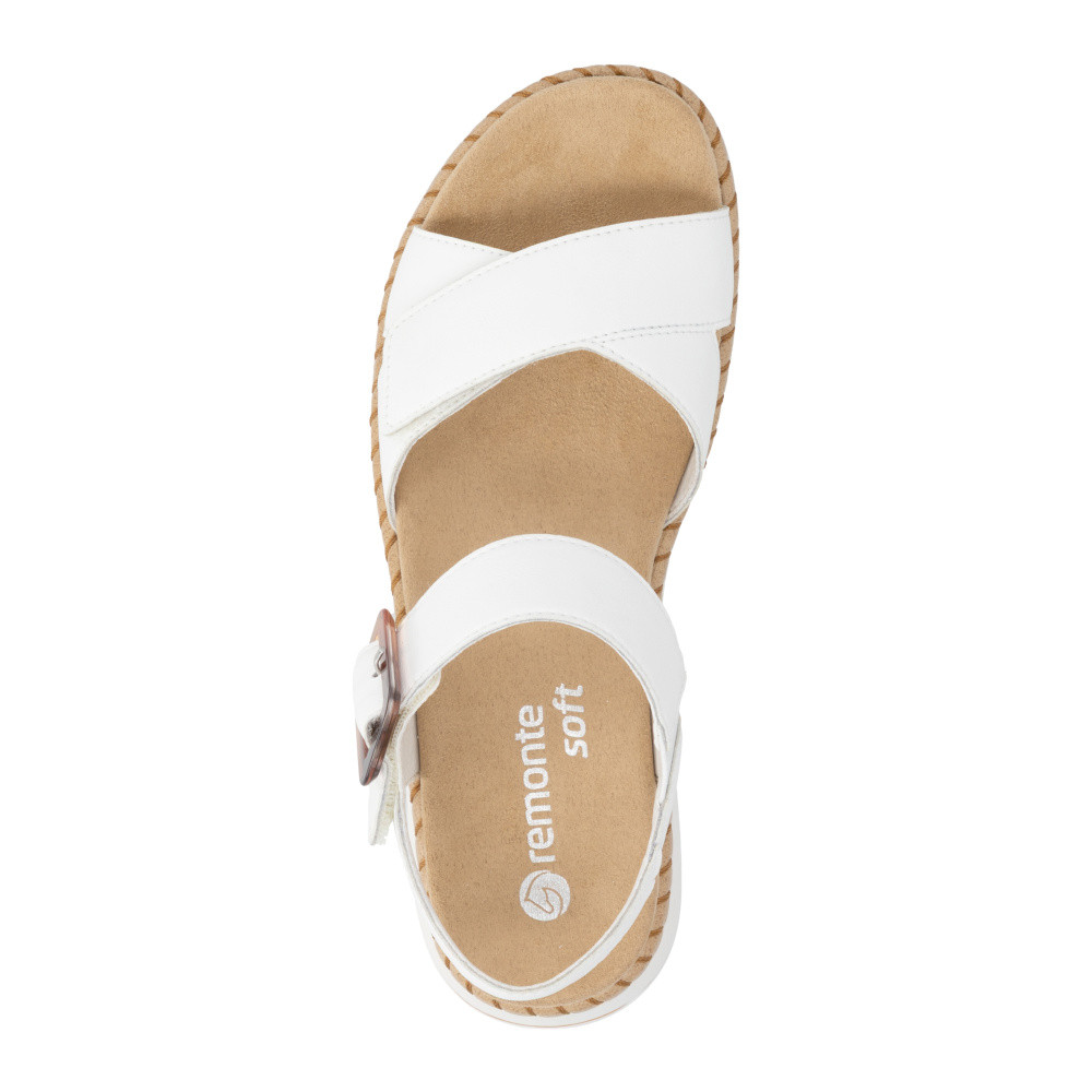 detail Dámské sandály REMONTE D3J52-80 bílá S6