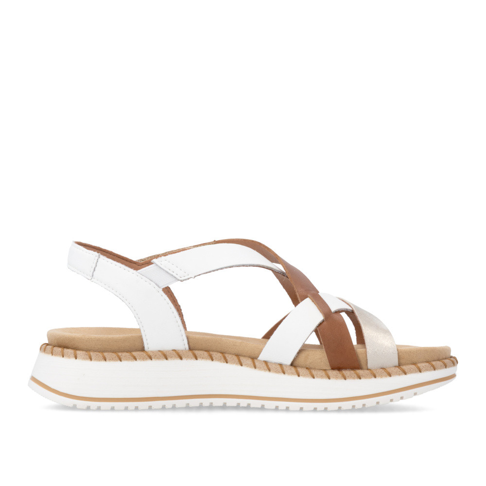 detail Dámské sandály REMONTE D3J53-80 bílá S6