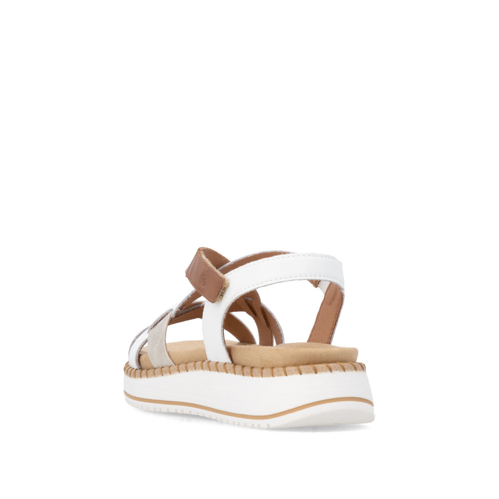 detail Dámské sandály REMONTE D3J53-80 bílá S6