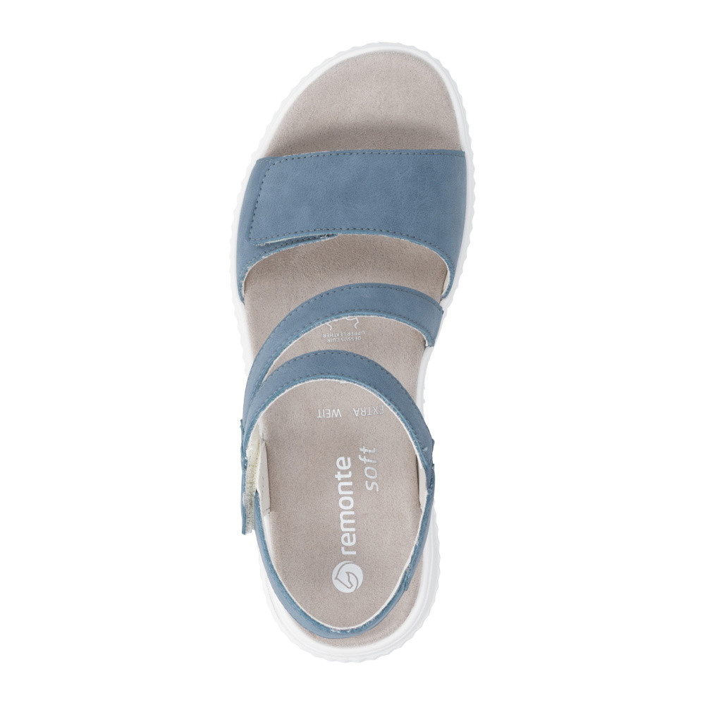 detail Dámské sandály REMONTE D3L51-14 modrá S6