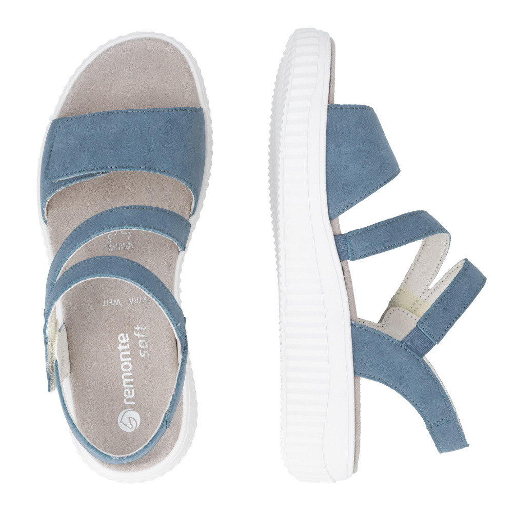 detail Dámské sandály REMONTE D3L51-14 modrá S6