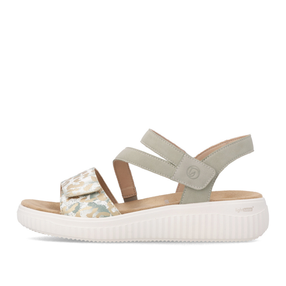 detail Dámské sandály REMONTE D3L51-52 zelená S6