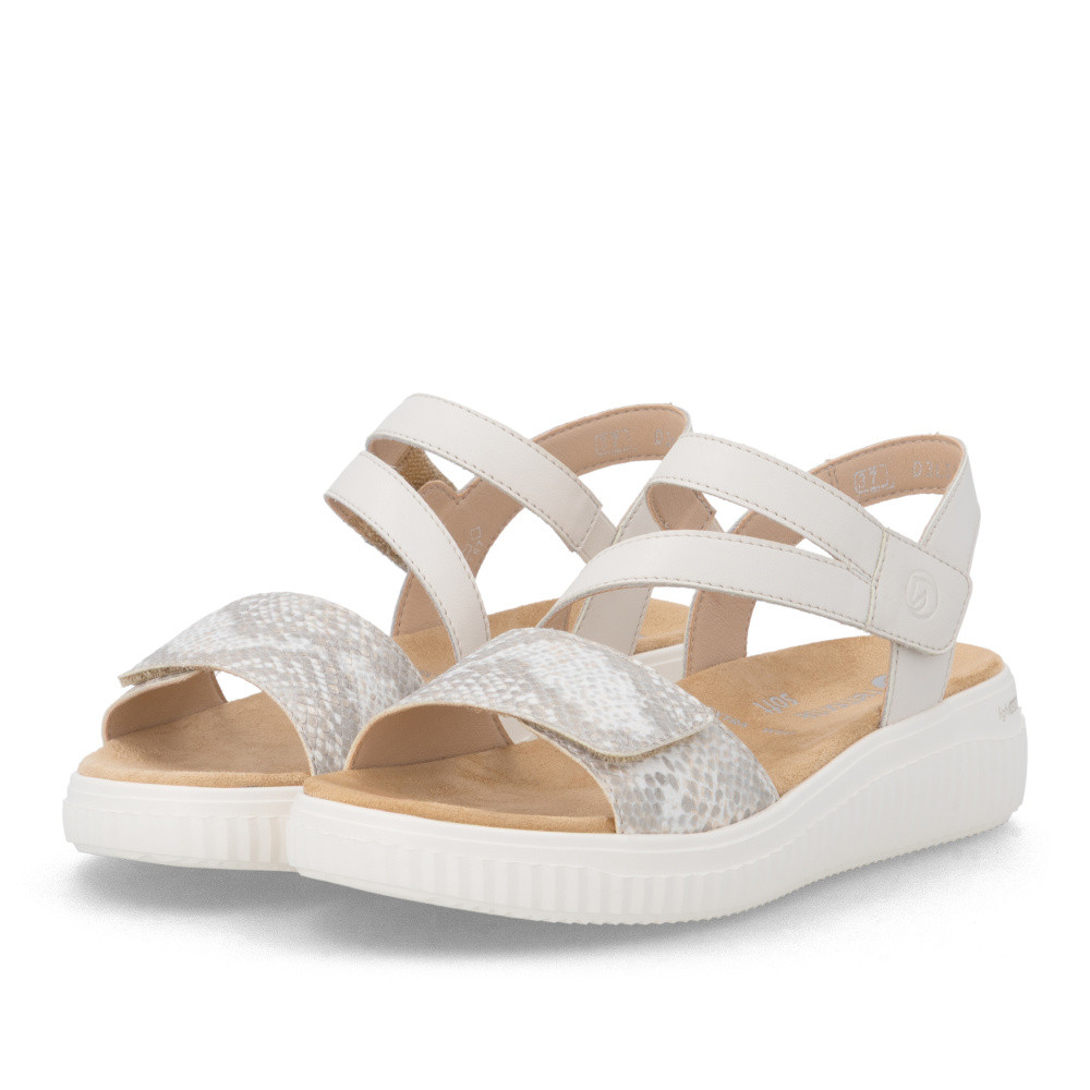 detail Dámské sandály REMONTE D3L51-60 béžová S6