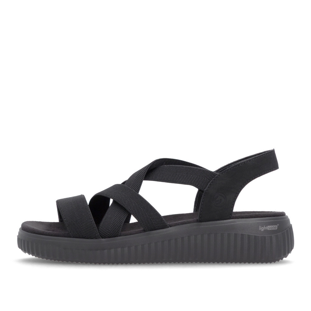 detail Dámské sandály REMONTE D3L52-00 černá S6