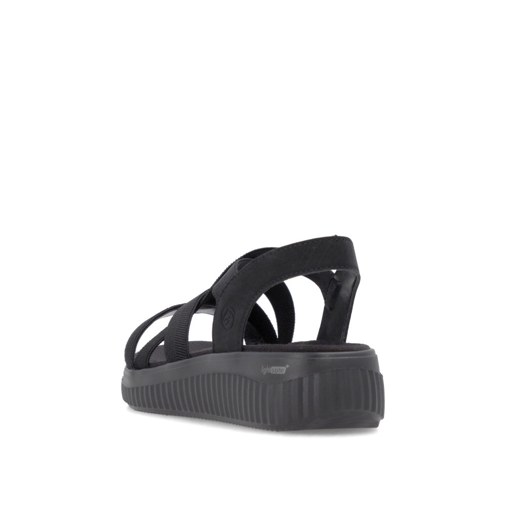 detail Dámské sandály REMONTE D3L52-00 černá S6