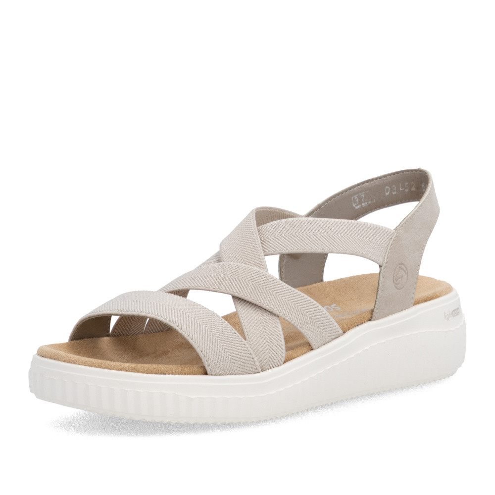 detail Dámské sandály REMONTE D3L52-60 béžová S6