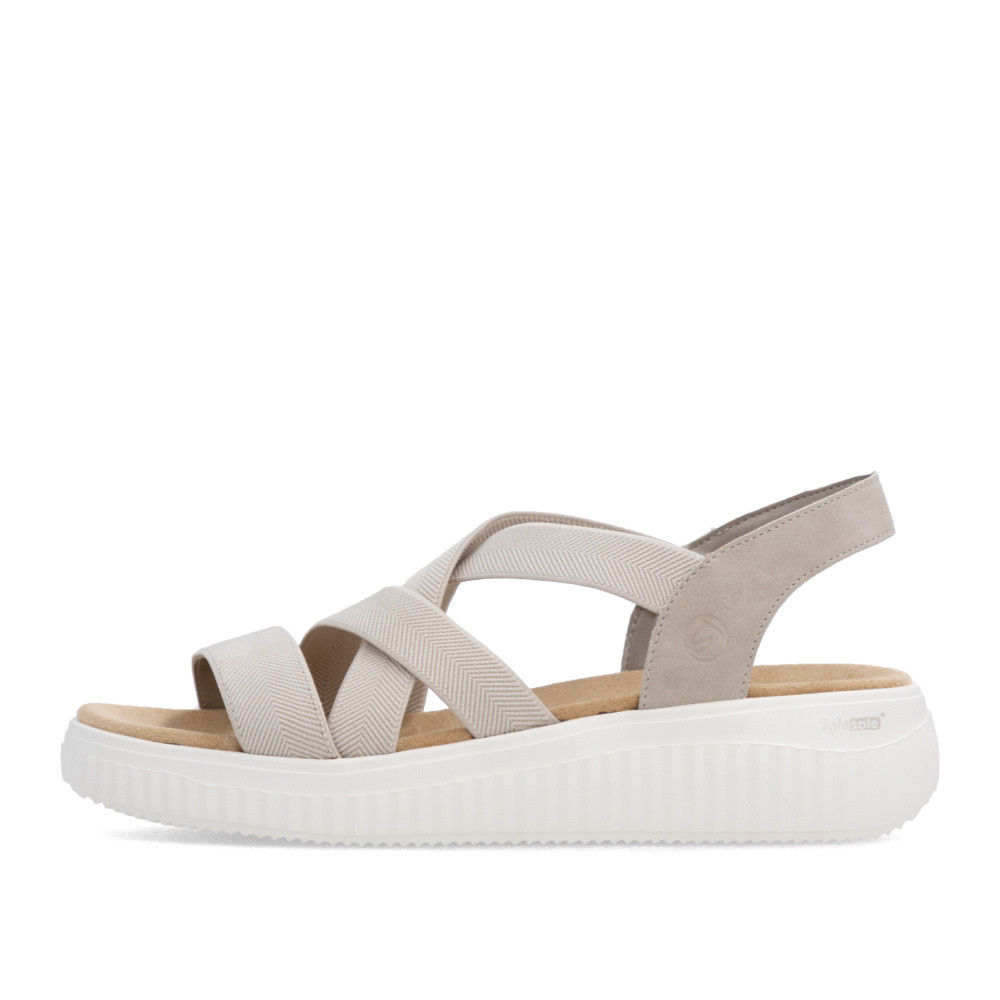 detail Dámské sandály REMONTE D3L52-60 béžová S6