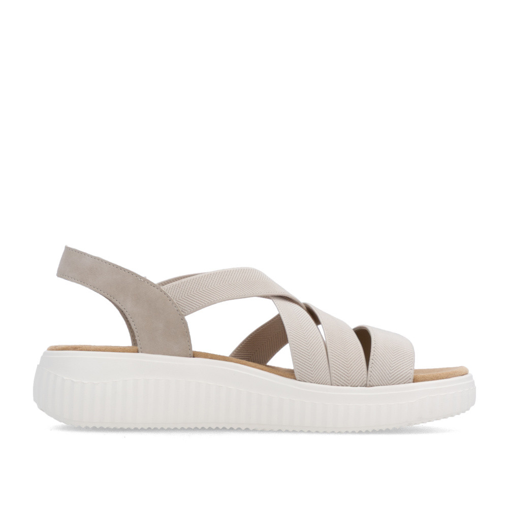 detail Dámské sandály REMONTE D3L52-60 béžová S6