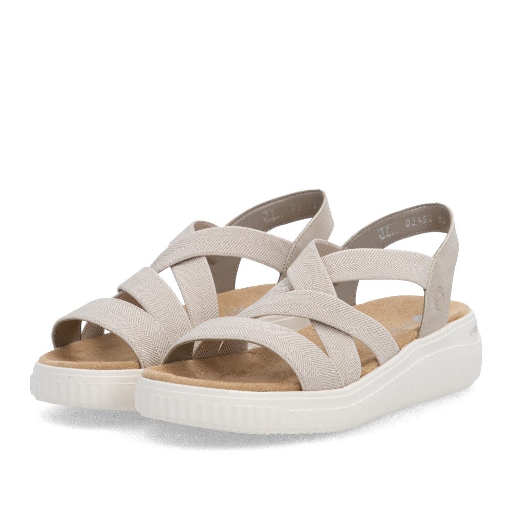 detail Dámské sandály REMONTE D3L52-60 béžová S6