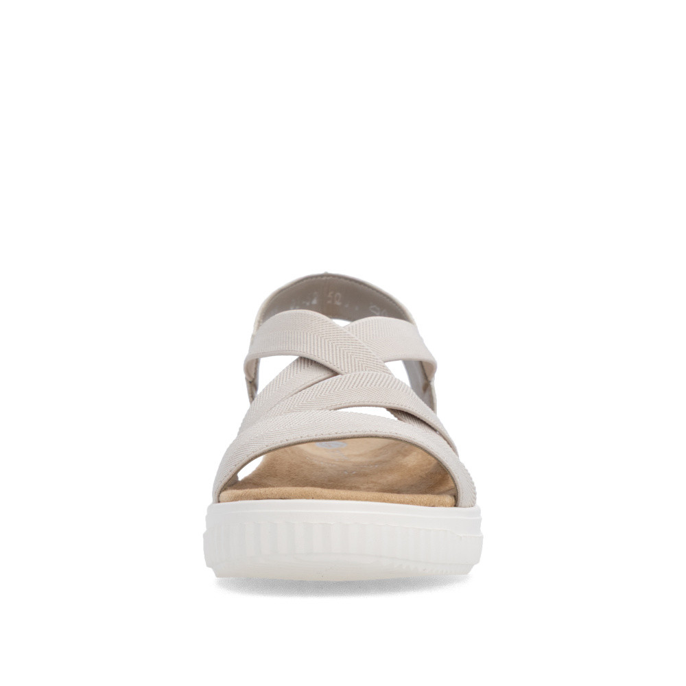 detail Dámské sandály REMONTE D3L52-60 béžová S6