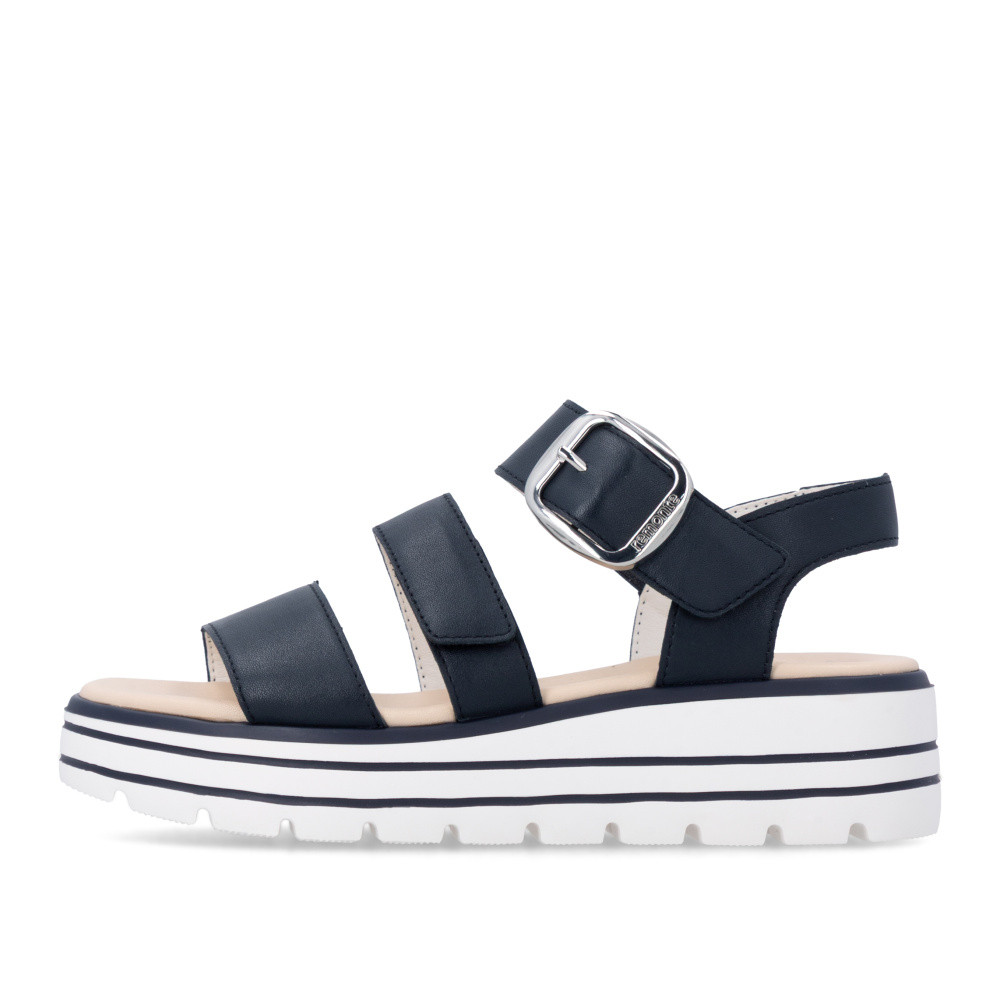 detail Dámské sandály REMONTE D3N50-14 modrá S6