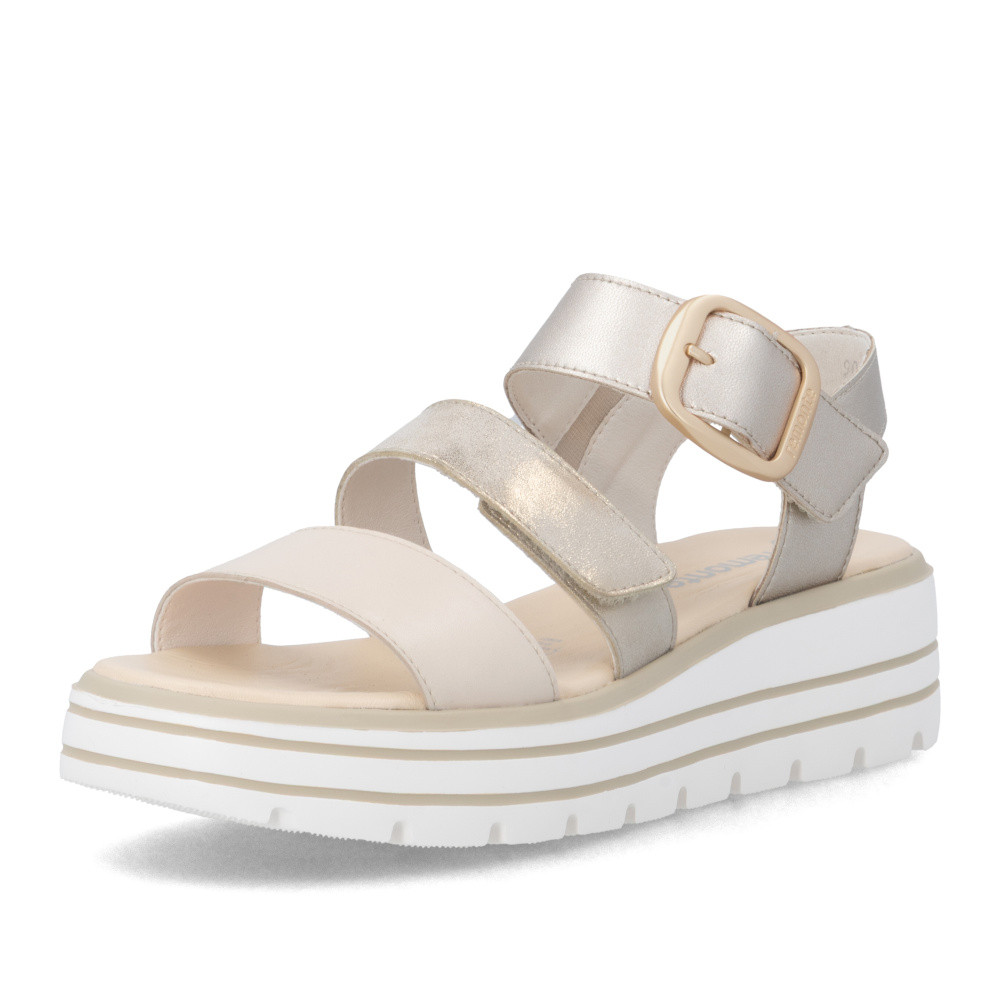 detail Dámské sandály REMONTE D3N50-90 zlatá S6