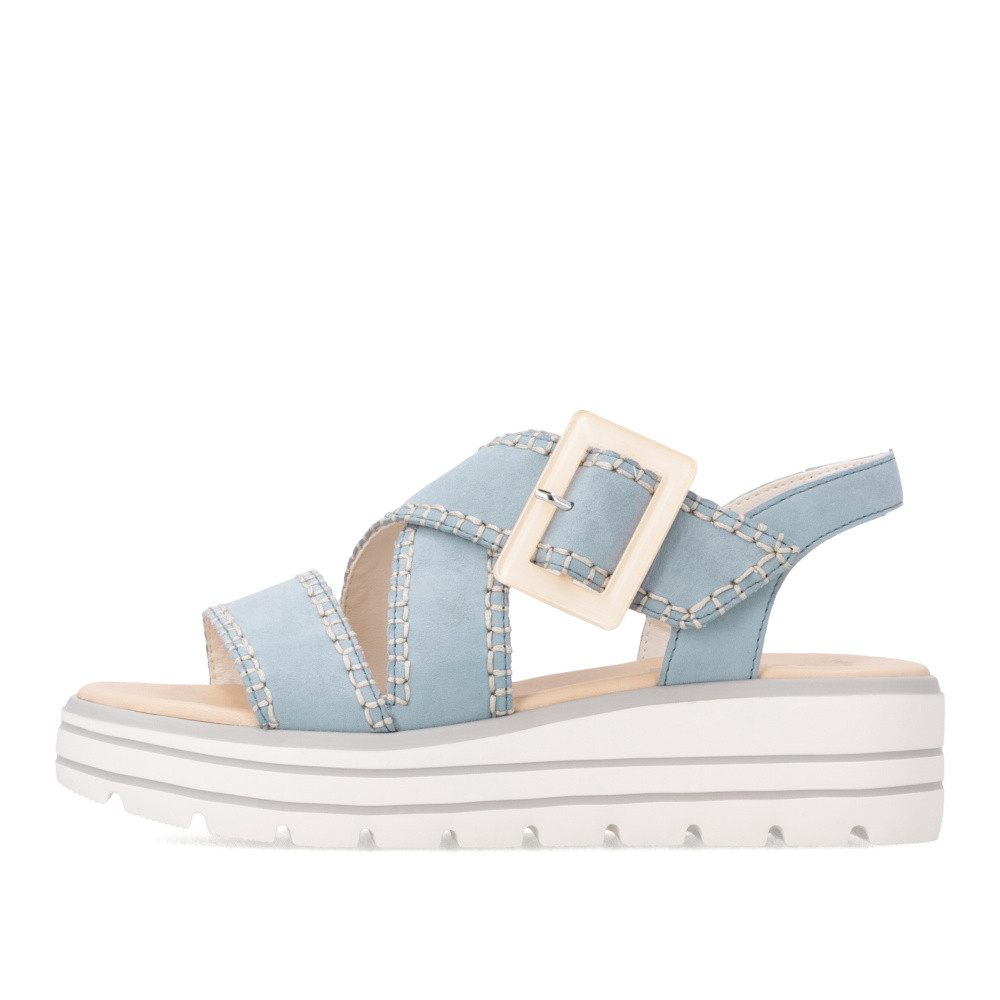 detail Dámské sandály REMONTE D3N51-10 modrá S6