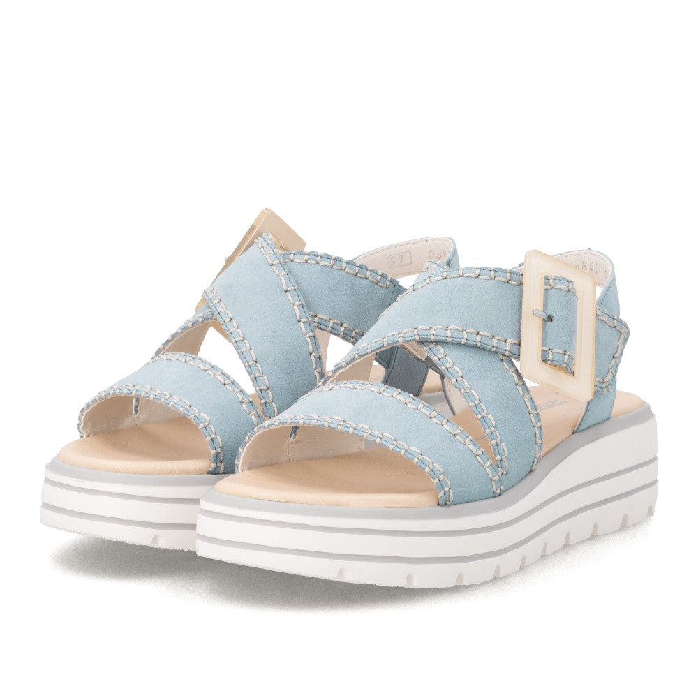 detail Dámské sandály REMONTE D3N51-10 modrá S6