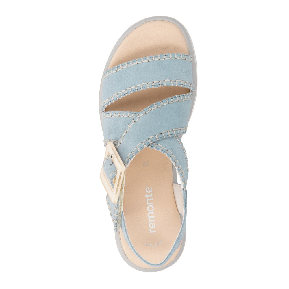 detail Dámské sandály REMONTE D3N51-10 modrá S6