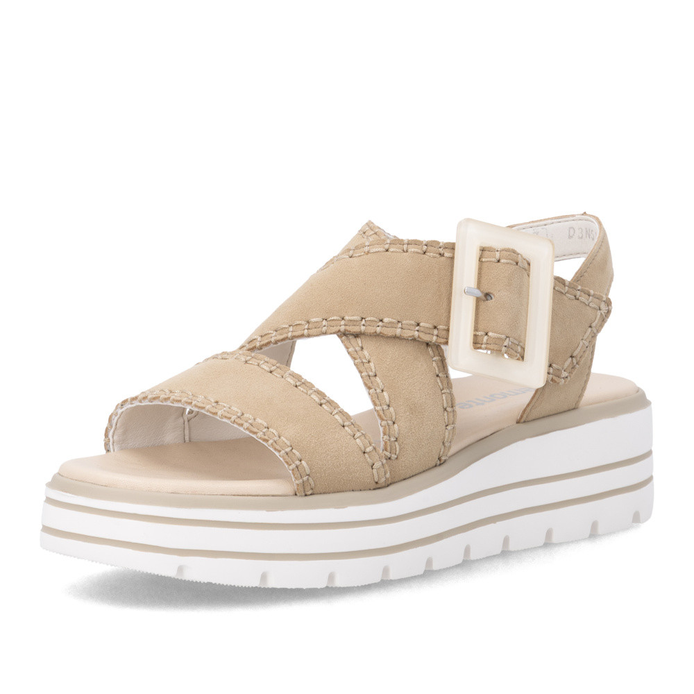 detail Dámské sandály REMONTE D3N51-62 béžová S6