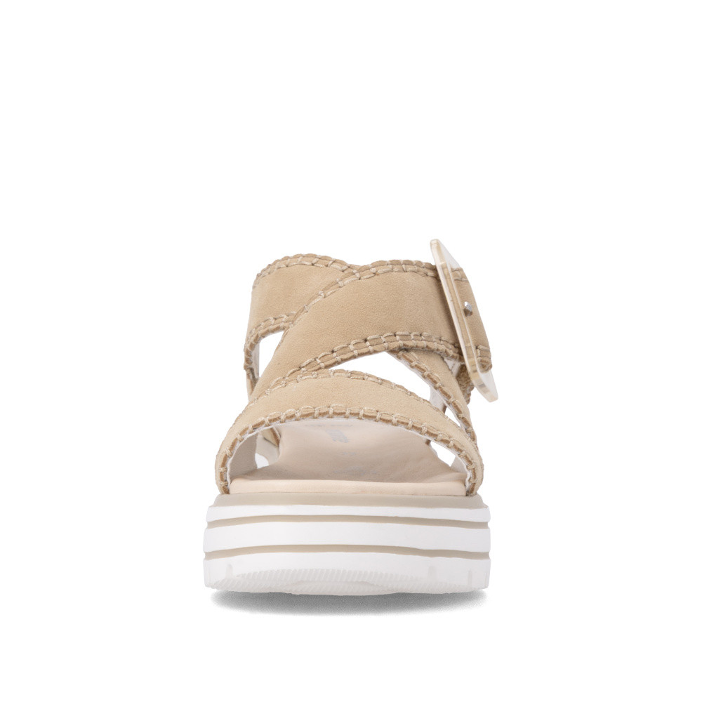 detail Dámské sandály REMONTE D3N51-62 béžová S6