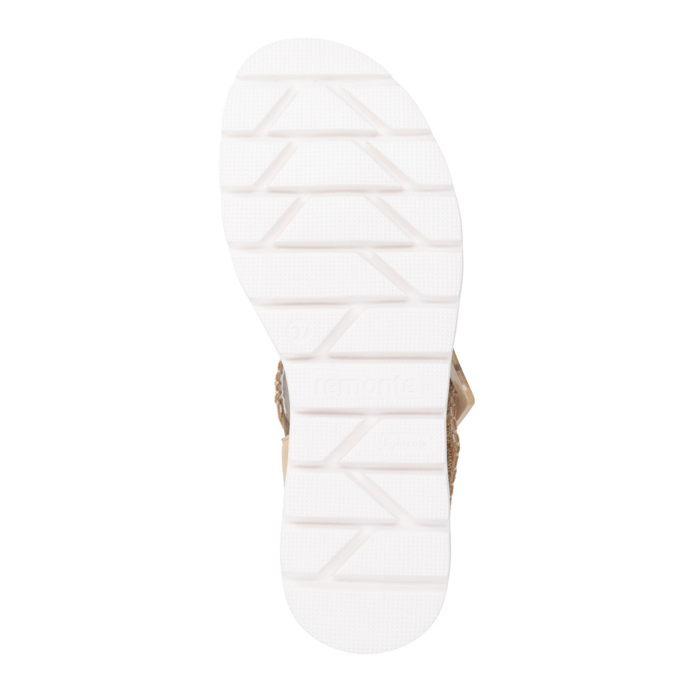 detail Dámské sandály REMONTE D3N51-62 béžová S6