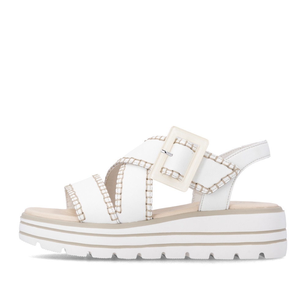 detail Dámské sandály REMONTE D3N51-80 bílá S6