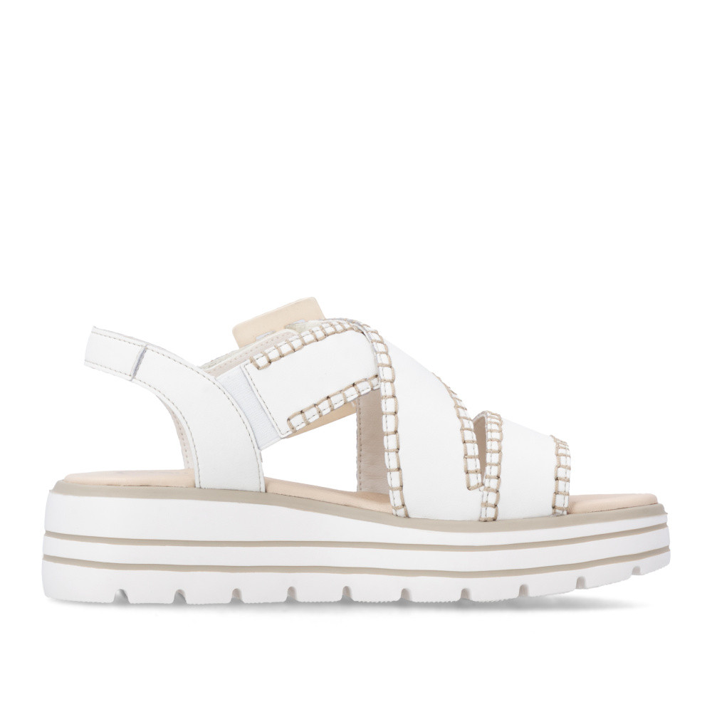 detail Dámské sandály REMONTE D3N51-80 bílá S6