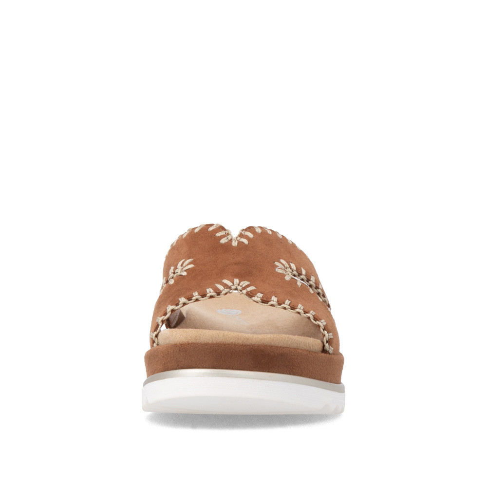 detail Dámské nazouváky REMONTE D3P51-22 hnědá S6