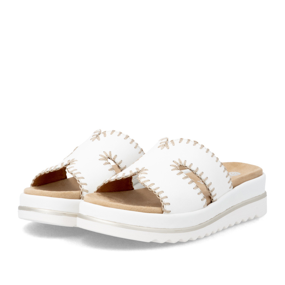 detail Dámské nazouváky REMONTE D3P51-80 bílá S6