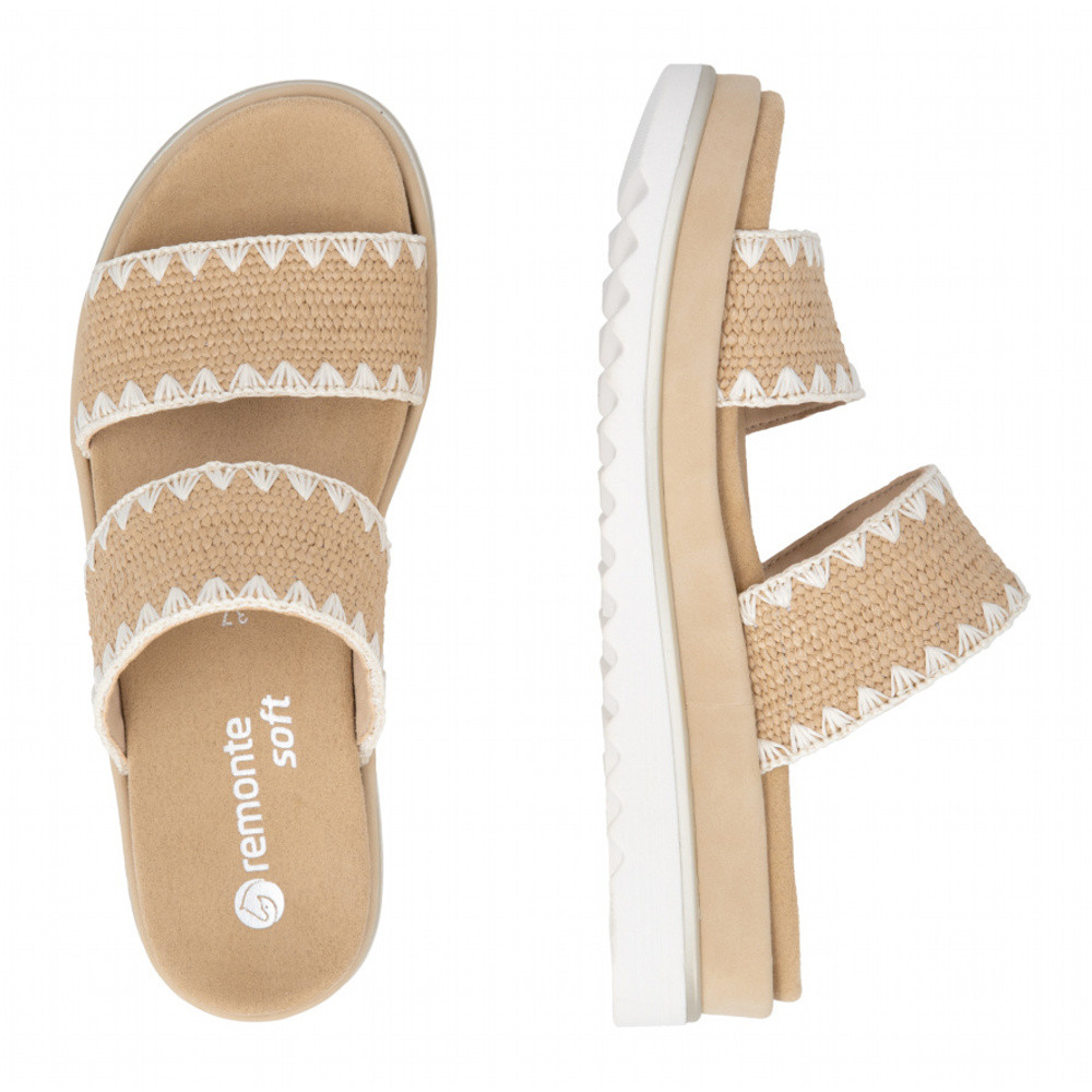 detail Dámské nazouváky REMONTE D3P52-20 béžová S6