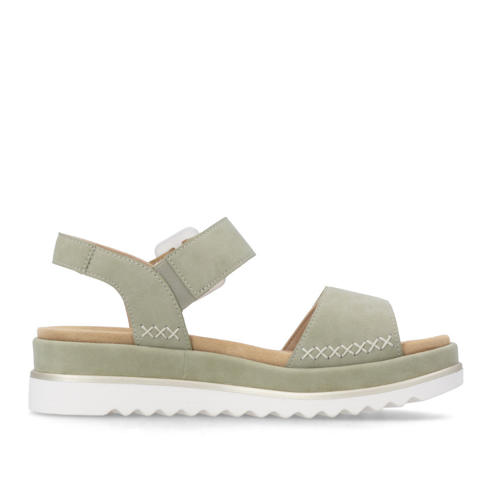 detail Dámské sandály REMONTE D3P53-52 zelená S6