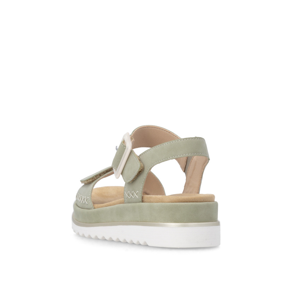 detail Dámské sandály REMONTE D3P53-52 zelená S6