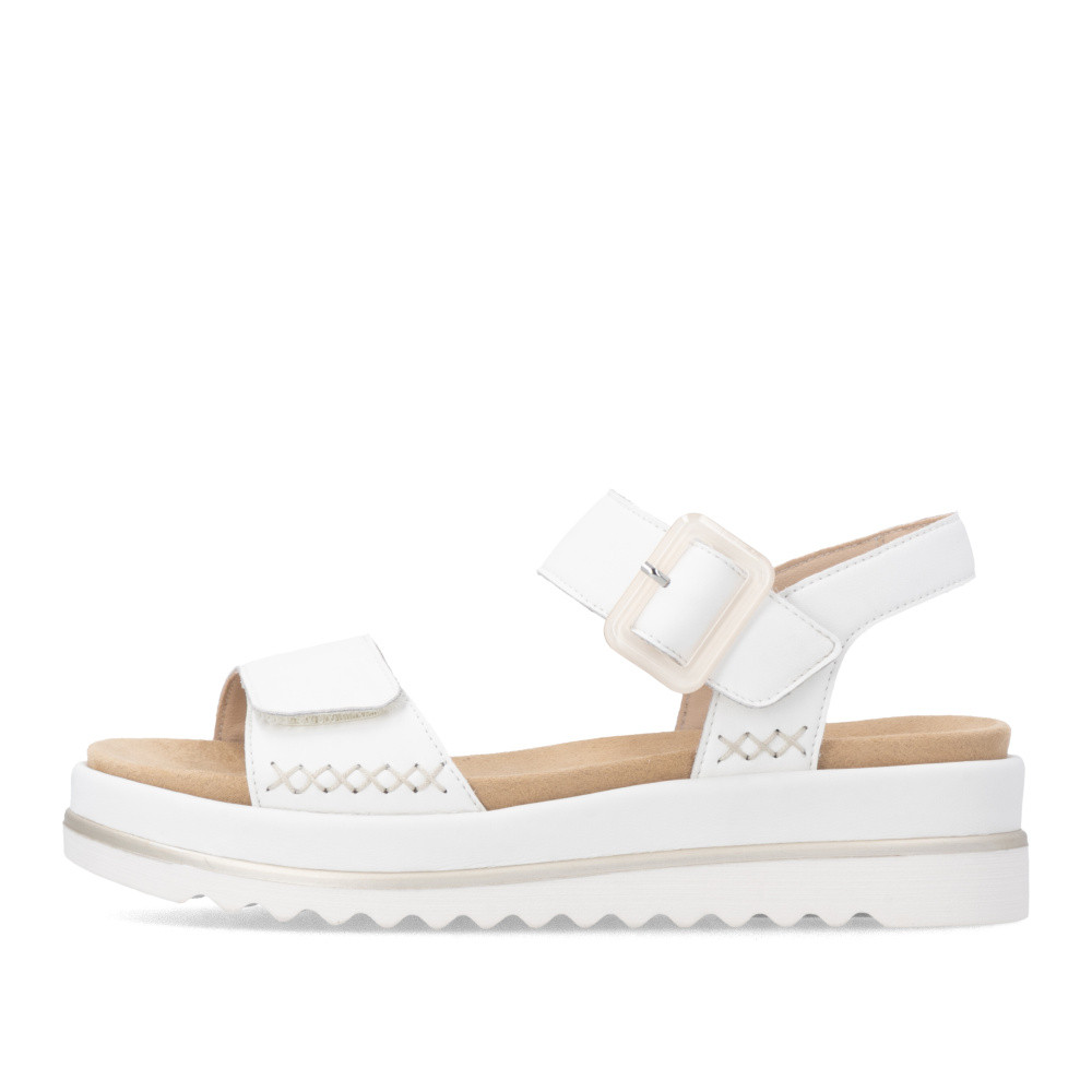 detail Dámské sandály REMONTE D3P53-80 bílá S6