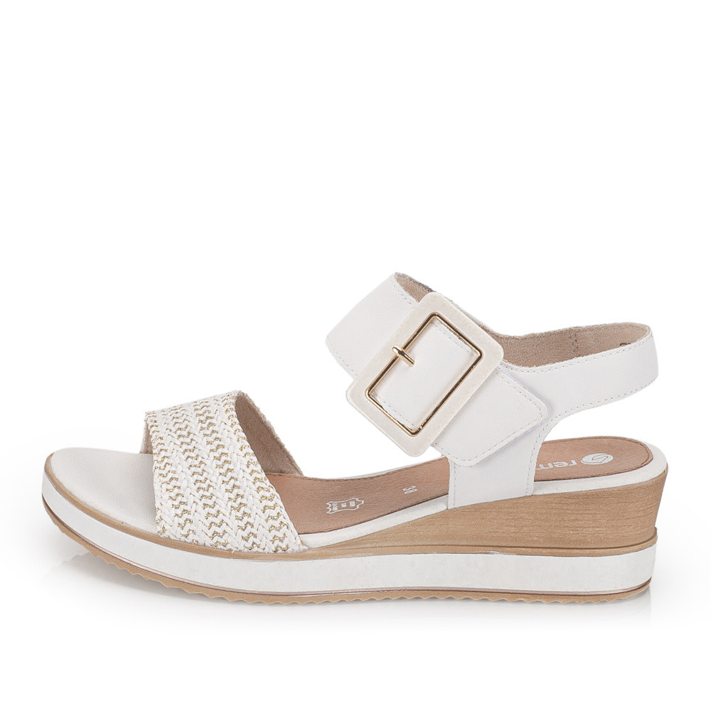 detail Dámské sandály REMONTE D6453-81 bílá S6