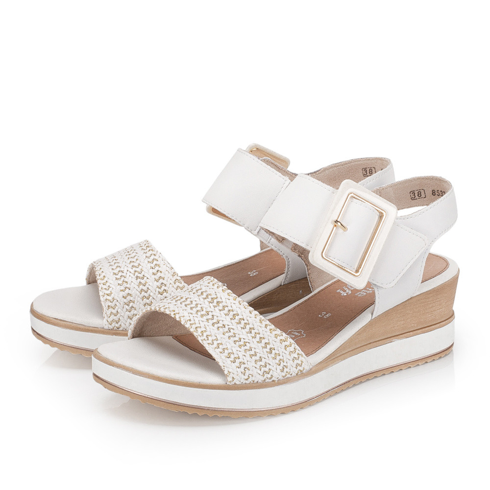 detail Dámské sandály REMONTE D6453-81 bílá S6