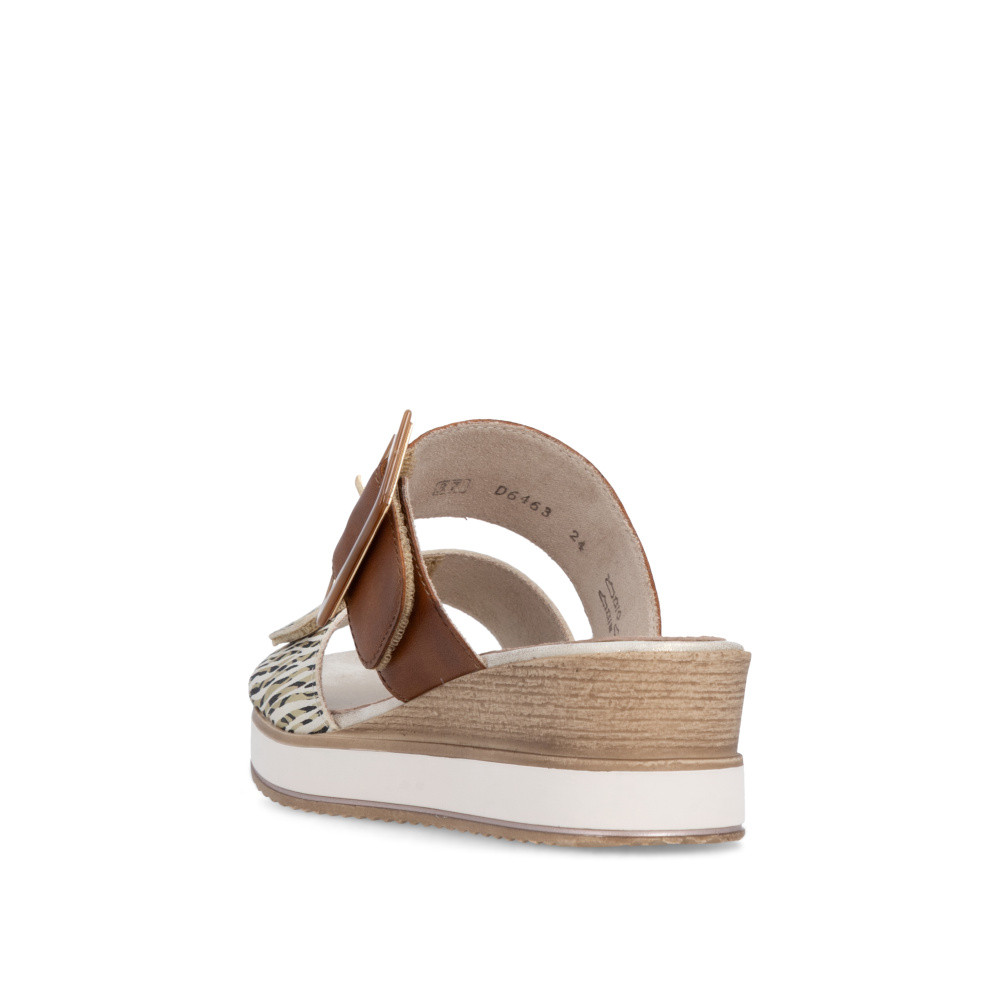 detail Dámské nazouváky REMONTE D6463-24 hnědá S6