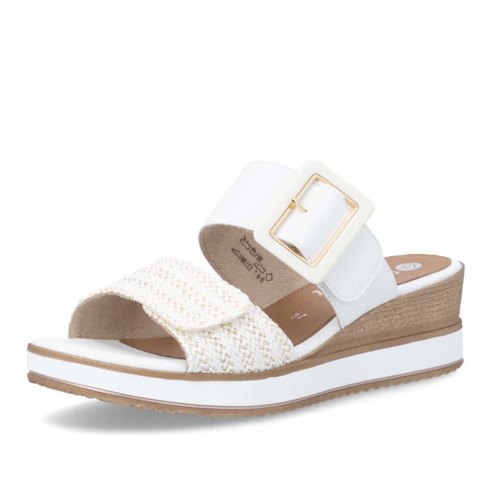 detail Dámské nazouváky REMONTE D6463-80   WHITE COMBINATION   F/S6