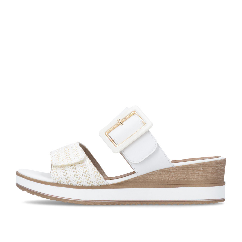 detail Dámské nazouváky REMONTE D6463-80   WHITE COMBINATION   F/S6